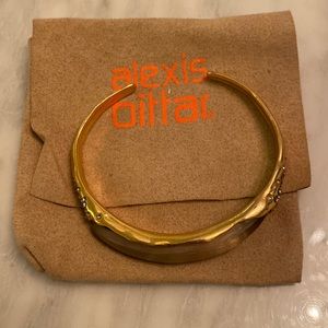 COPY - Alexis Bittar, Gold and Pave Cuff